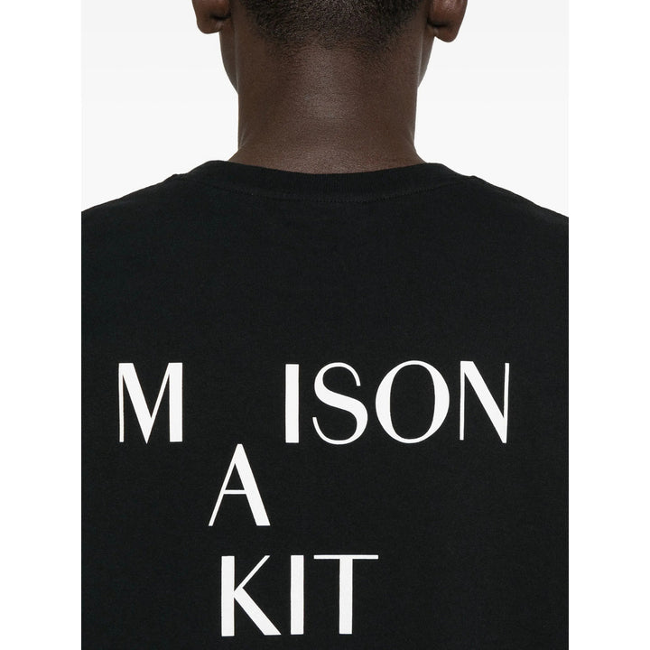 Maison Kitsuné T Shirt - Nero | 35340dd2540f09e3396ad8c120f737e51c678352