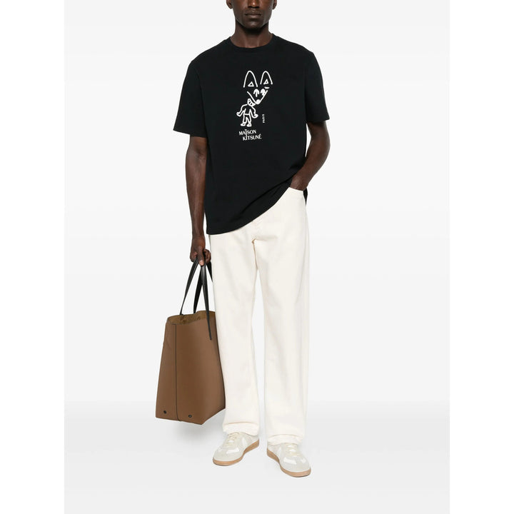Maison Kitsuné T Shirt - Nero | 95657f0c8490df9b3c53850bf3a4745dcbbca245