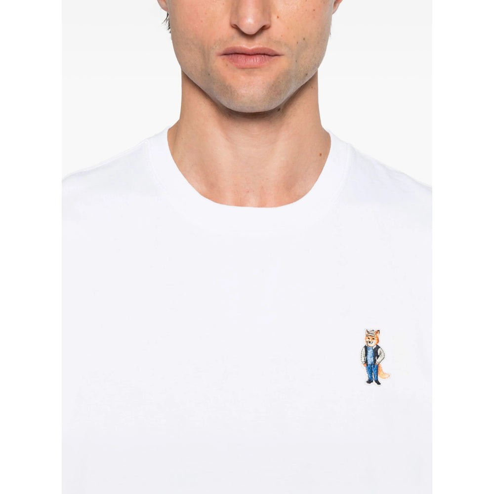 Maison Kitsuné T Shirt - Bianco | 179d5fe35fe18de3195b5d1fa8fd9ad8a5256721