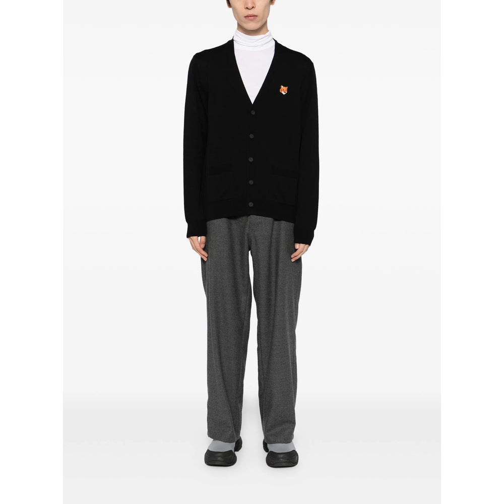 Maison Kitsuné Maglioni - Nero | cb232c211402738f15e3a6c6af7d5d408b71304c