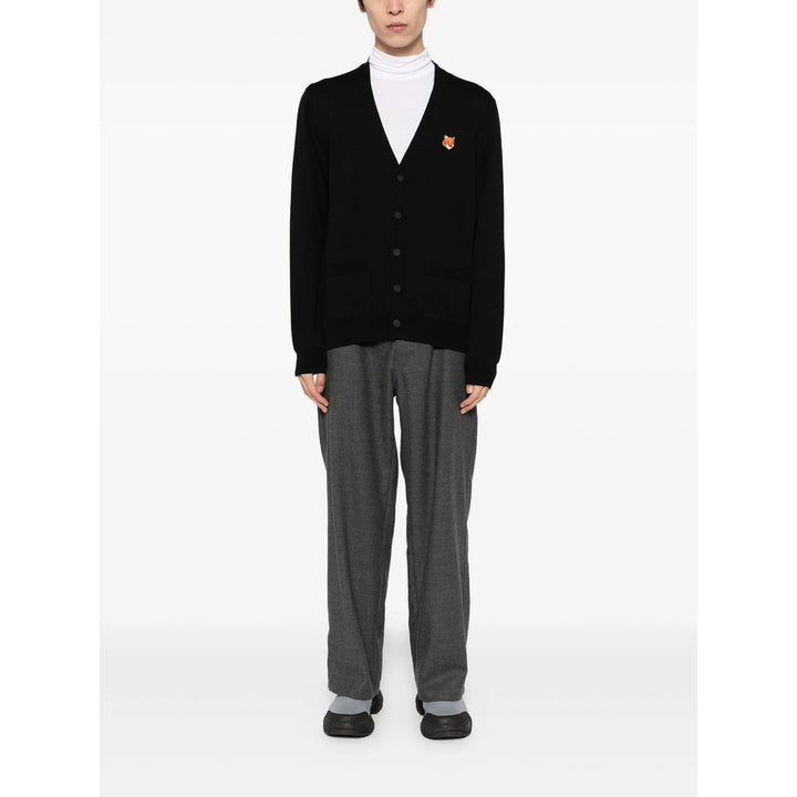 Maison Kitsuné Maglioni - Nero | cb232c211402738f15e3a6c6af7d5d408b71304c