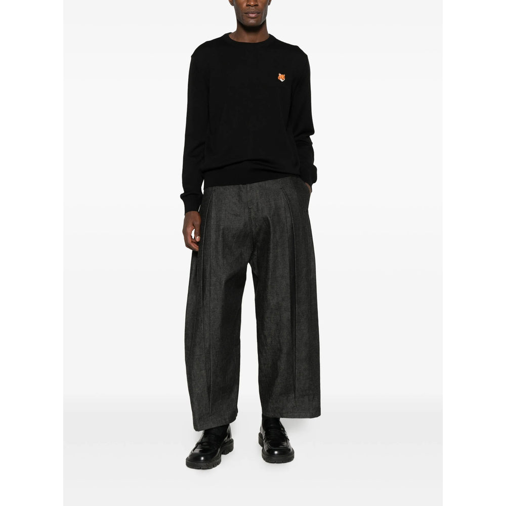 Maison Kitsuné Maglioni - Nero | b2e769de37a9db946f5f0ec26a721a22b92f07ba