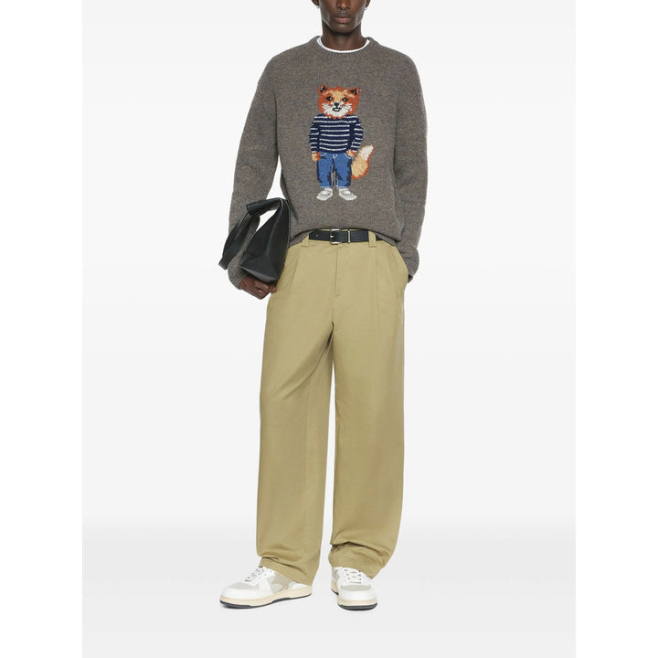 Maison Kitsuné Maglioni - Grigio | f37a34e49e8a93ac7dd13a247fd480ab870eb483