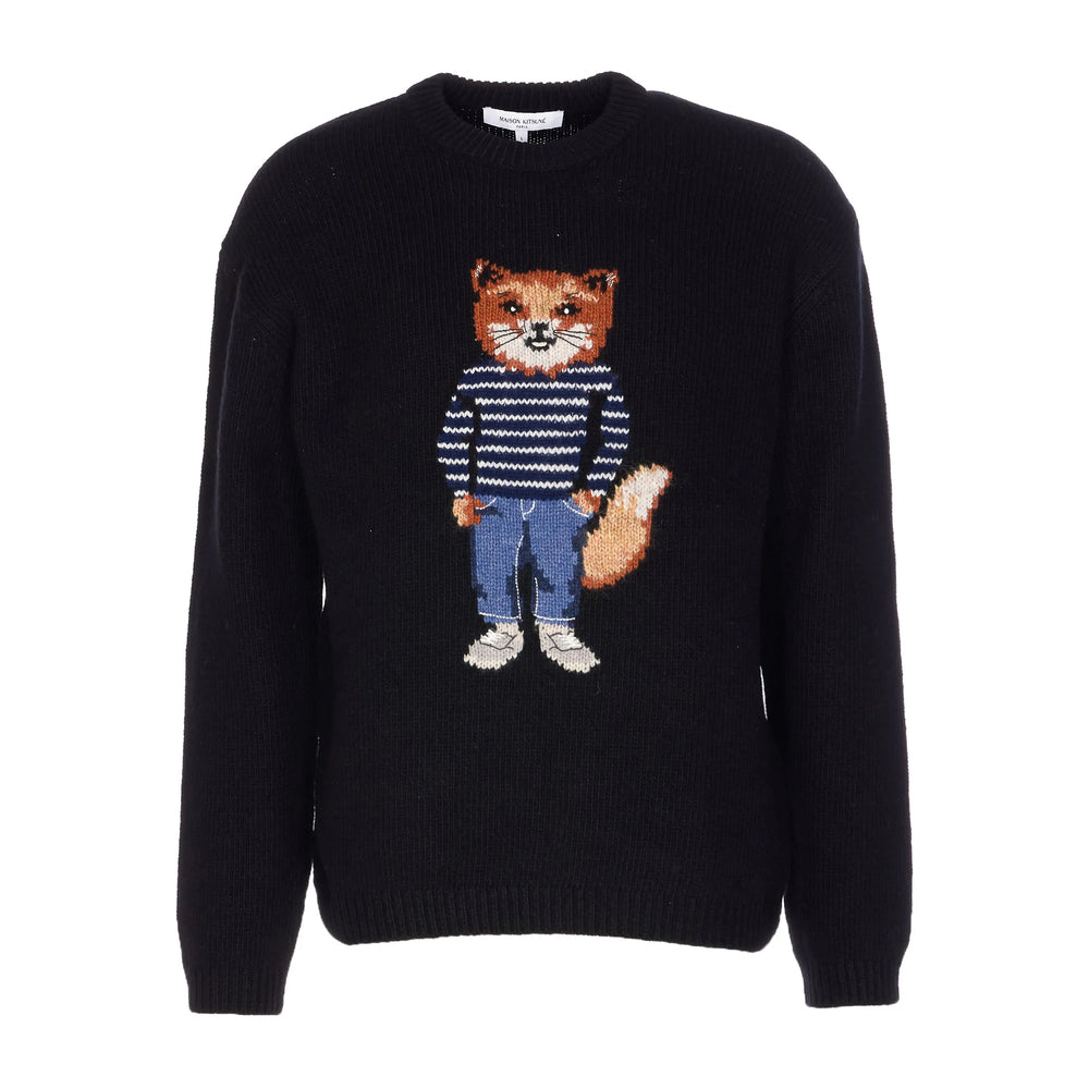 Maison Kitsuné Maglioni - Nero | ba03a4b5a08b8c704146fed08dbde4190f5d533e