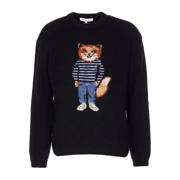 Maison Kitsuné Maglioni - Nero | ba03a4b5a08b8c704146fed08dbde4190f5d533e