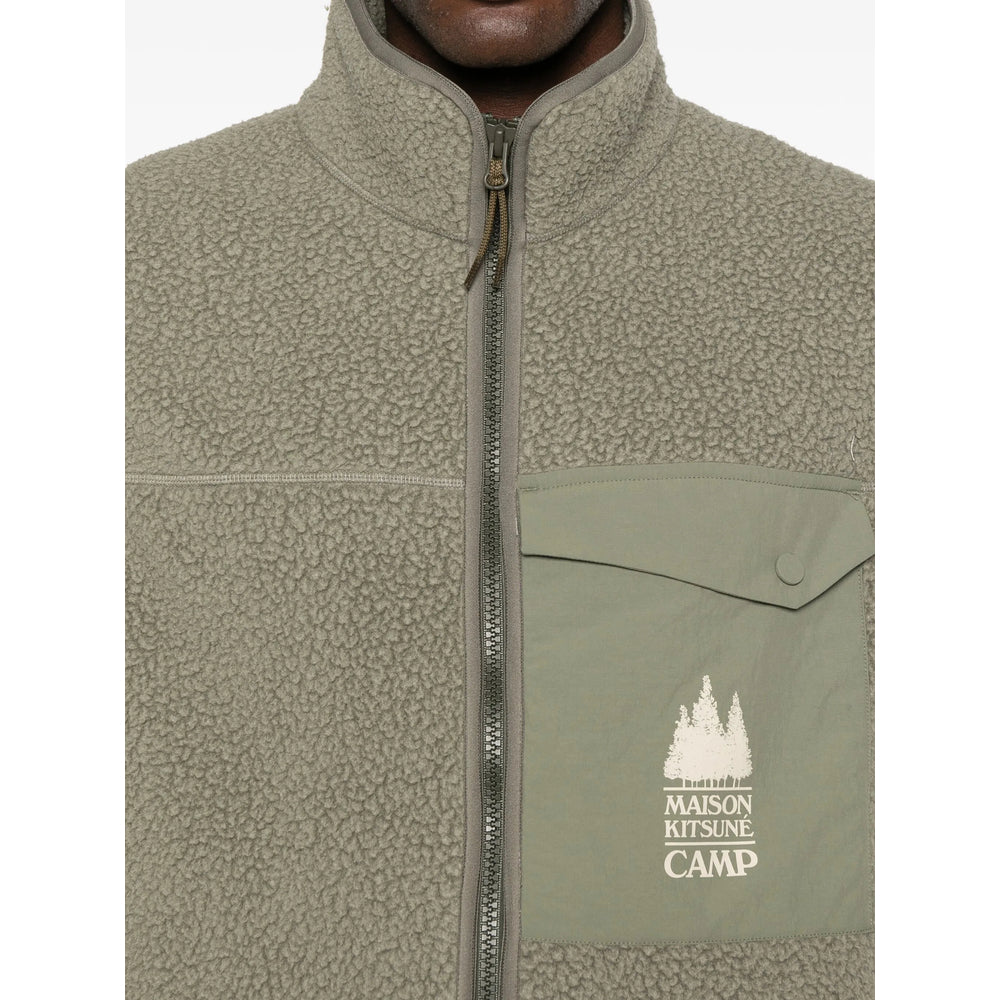 Maison Kitsuné Outwear Waistcoats - Verde | 0ad5dbeb0484ef60857076d85f17911c7bf5d54c