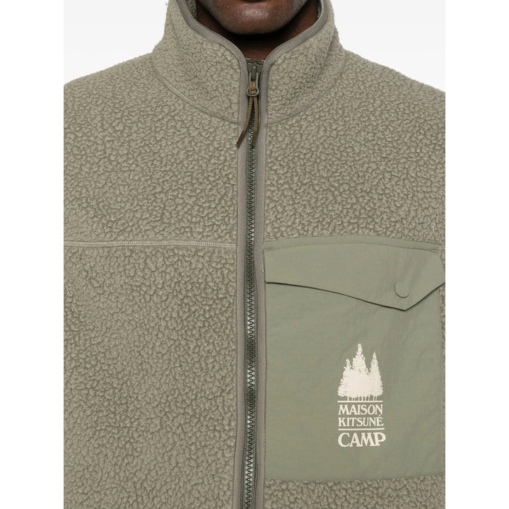 Maison Kitsuné Outwear Waistcoats - Verde | 0ad5dbeb0484ef60857076d85f17911c7bf5d54c