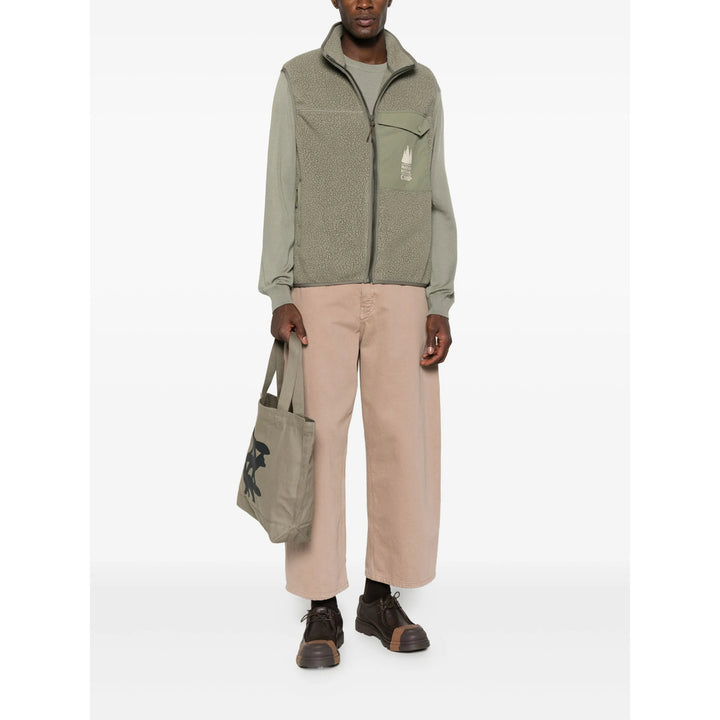 Maison Kitsuné Outwear Waistcoats - Verde | b57dd75b4a08d339eca6a98c8d0e51bee74e3593