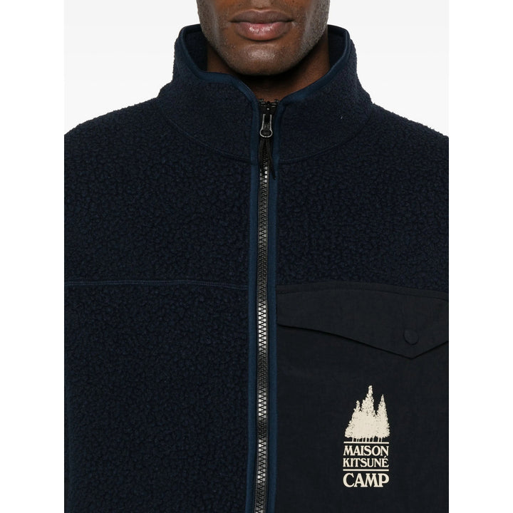 Maison Kitsuné Outwear Waistcoats - Blu | 149df74a9e12dce6408d41dab1ca989ee01b0b8b