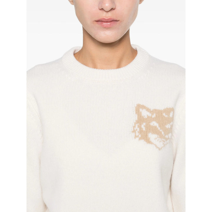 Maison Kitsuné Maglioni - Bianco | 879aaaab2fb2ab2d9368539d4c0eeec5a7412baa