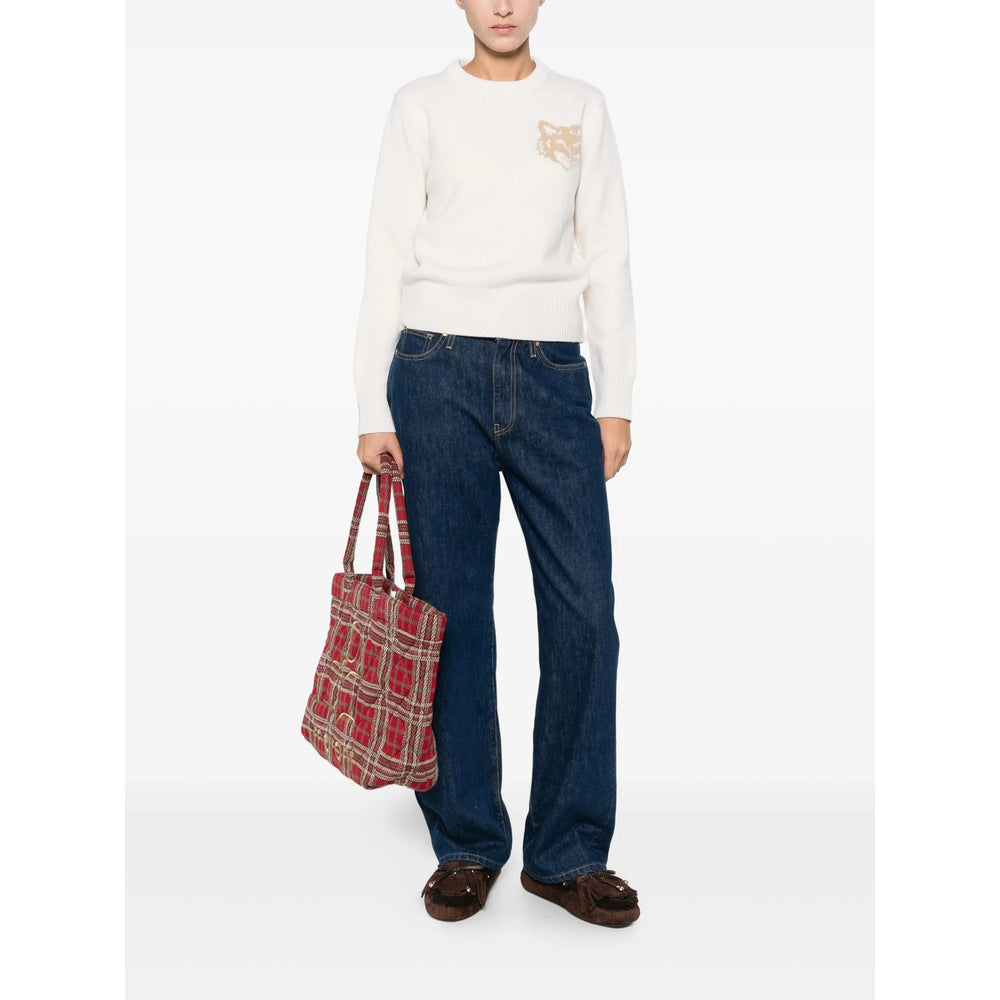 Maison Kitsuné Maglioni - Bianco | 2d4ef68574ac1694561d7292af5d8d5f43e53238