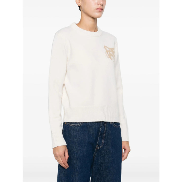 Maison Kitsuné Maglioni - Bianco | 2f2cc1d643999221acf7241958ff83172821bd29