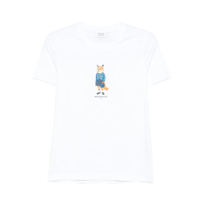 Maison Kitsuné T Shirt - Bianco | a59198ec3f9808717c97b2f2f4061c1d2330f1cd