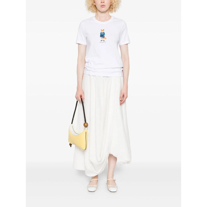 Maison Kitsuné T Shirt - Bianco | 5a744a1542624ec78af82ba86bf7482ea908e6bd