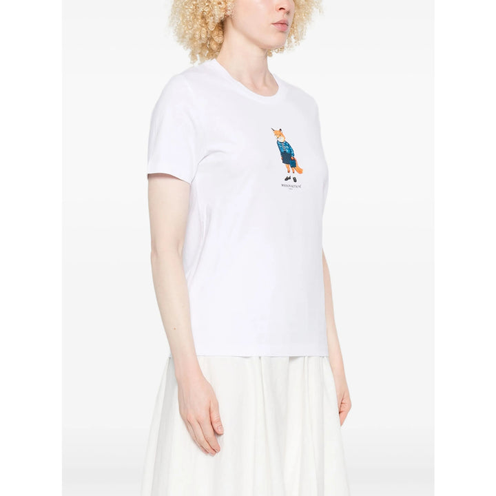 Maison Kitsuné T Shirt - Bianco | 78a18d1e1b6c88fc15cb8c31880369b5b8b40588
