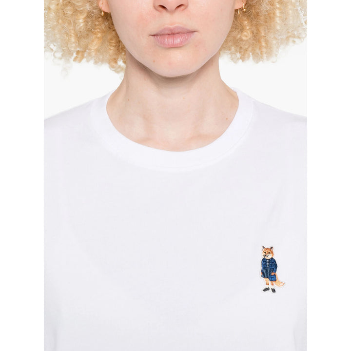 Maison Kitsuné T Shirt - Bianco | 29f12cb23fa7c4afd6ce1c3fa237d7f479c627f5