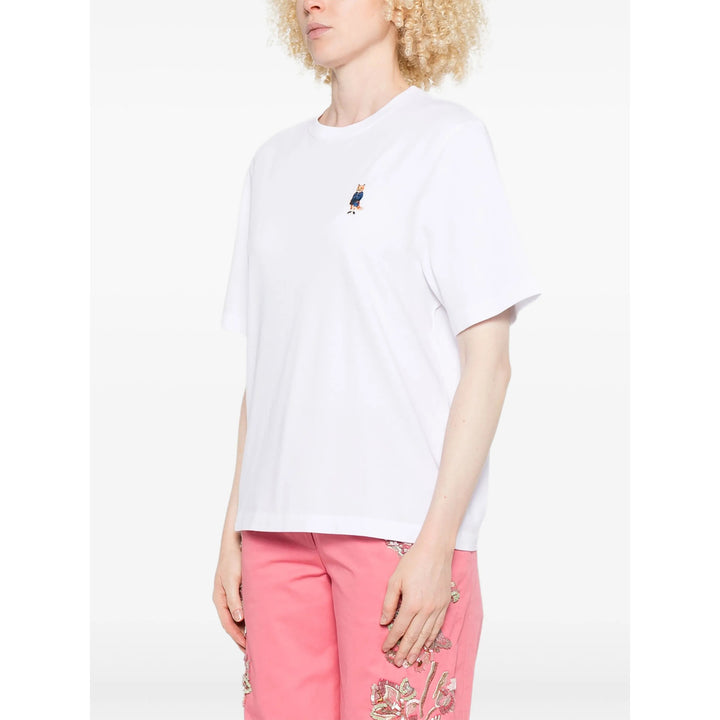 Maison Kitsuné T Shirt - Bianco | b82c750604a11e9f45399a0594994128993ecfe9