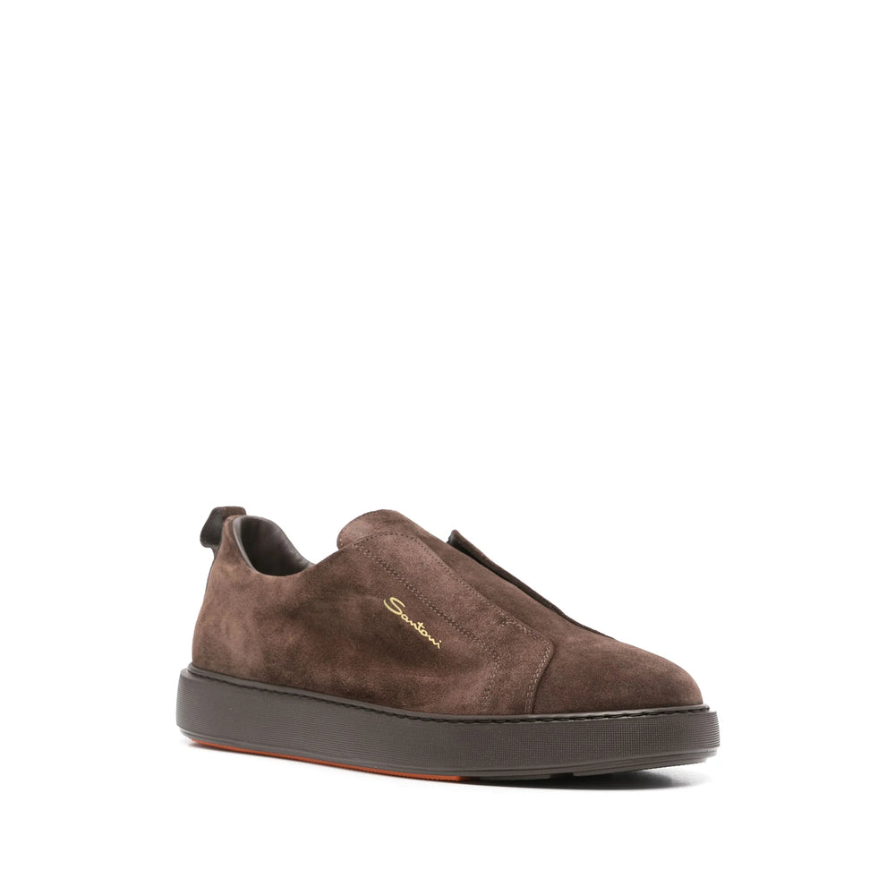 Santoni Sneakers - Marrone | 5766bd471391326c47b433a337632b1c45ff102a