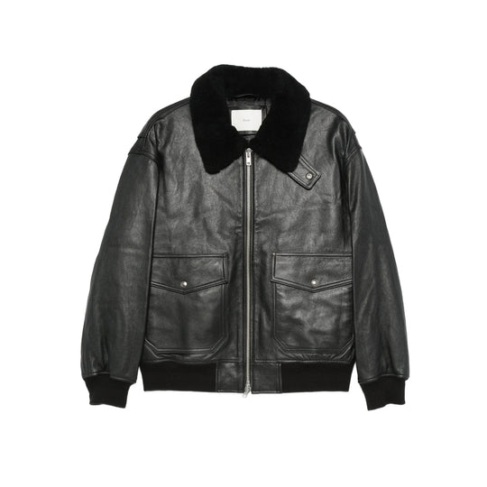 Leather Outerwears Nero