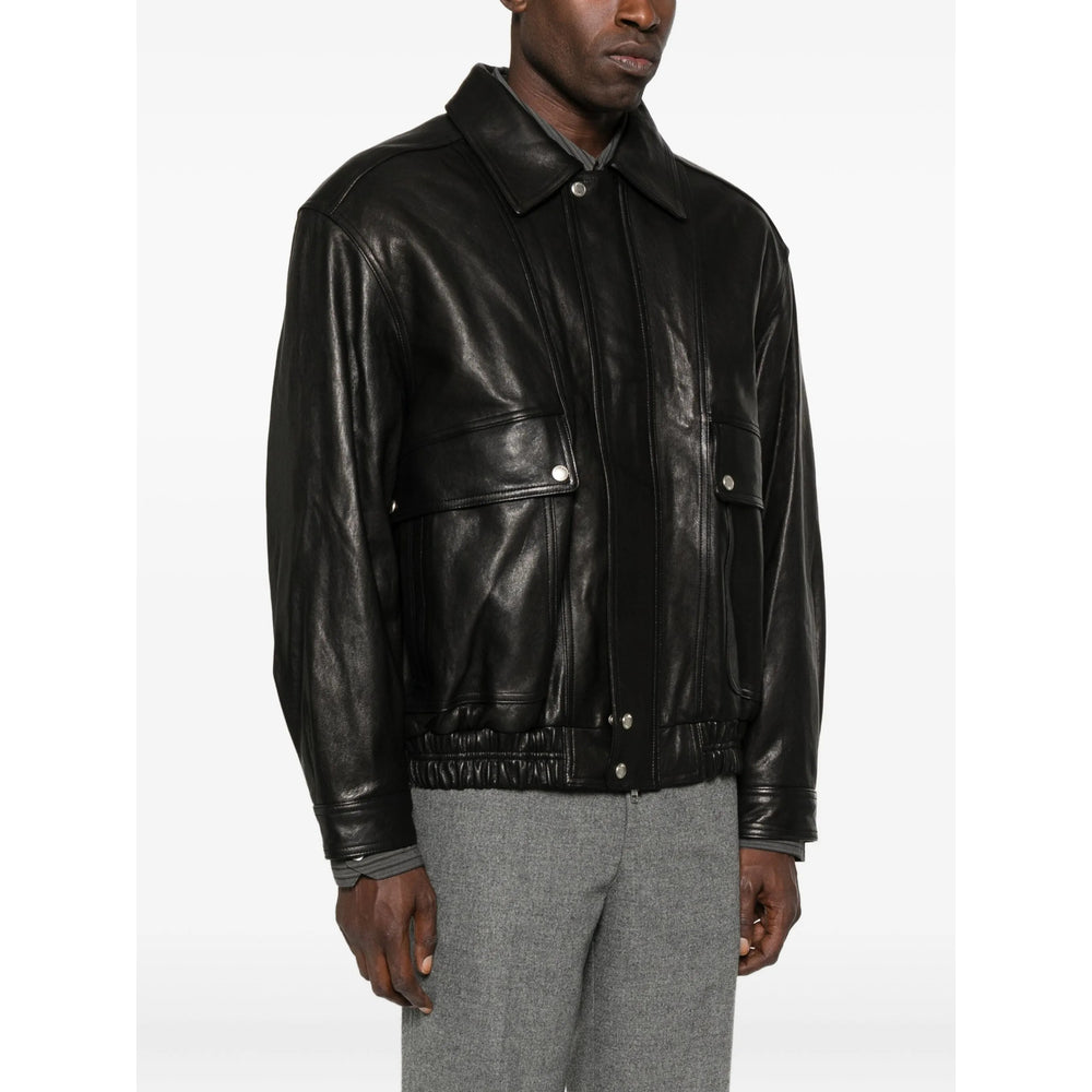 Dunst Leather Outerwears - Nero | f002becbe889bf31687ba2eb1012fc2954590b24
