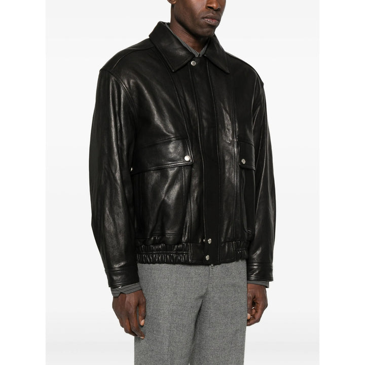 Dunst Leather Outerwears - Nero | f002becbe889bf31687ba2eb1012fc2954590b24