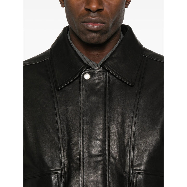 Dunst Leather Outerwears - Nero | 764cb5215d93a021ef357991360f18abf727ffa6