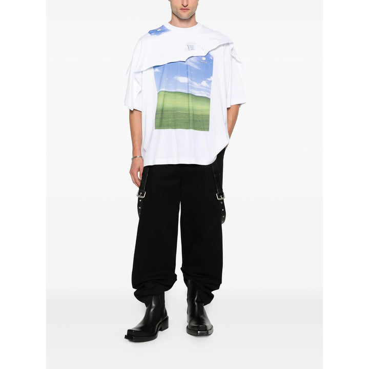 Vetements T Shirt - Bianco, Blu | ec0a0ec7214660ecf7bd517f9ce9f1cbc6f4d873