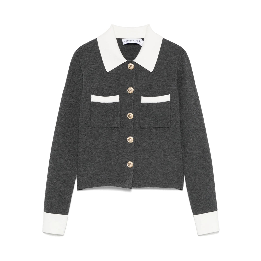 Self-Portrait Maglioni - Grigio | 936eda170aa48040619588b80e92e1cedac86759