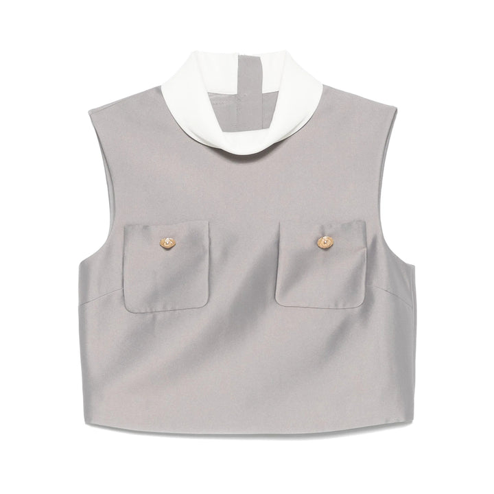 Self-Portrait Top - Grigio | f3494a7199b710c58ecac28ba63172361760e68b