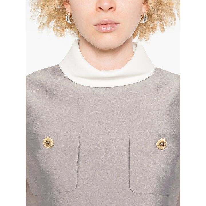 Self-Portrait Top - Grigio | f93e8c62000c5781c99de8a811d775bf01a34187
