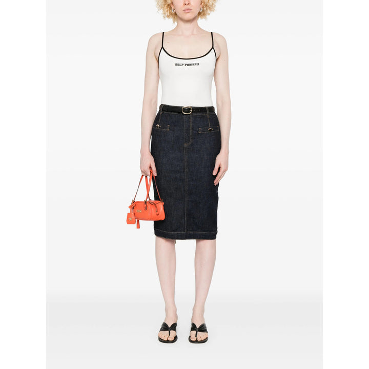 Self-Portrait Top - Bianco | 259dde7eb3a4f7b94d00590bc0df365bbf6a3a56