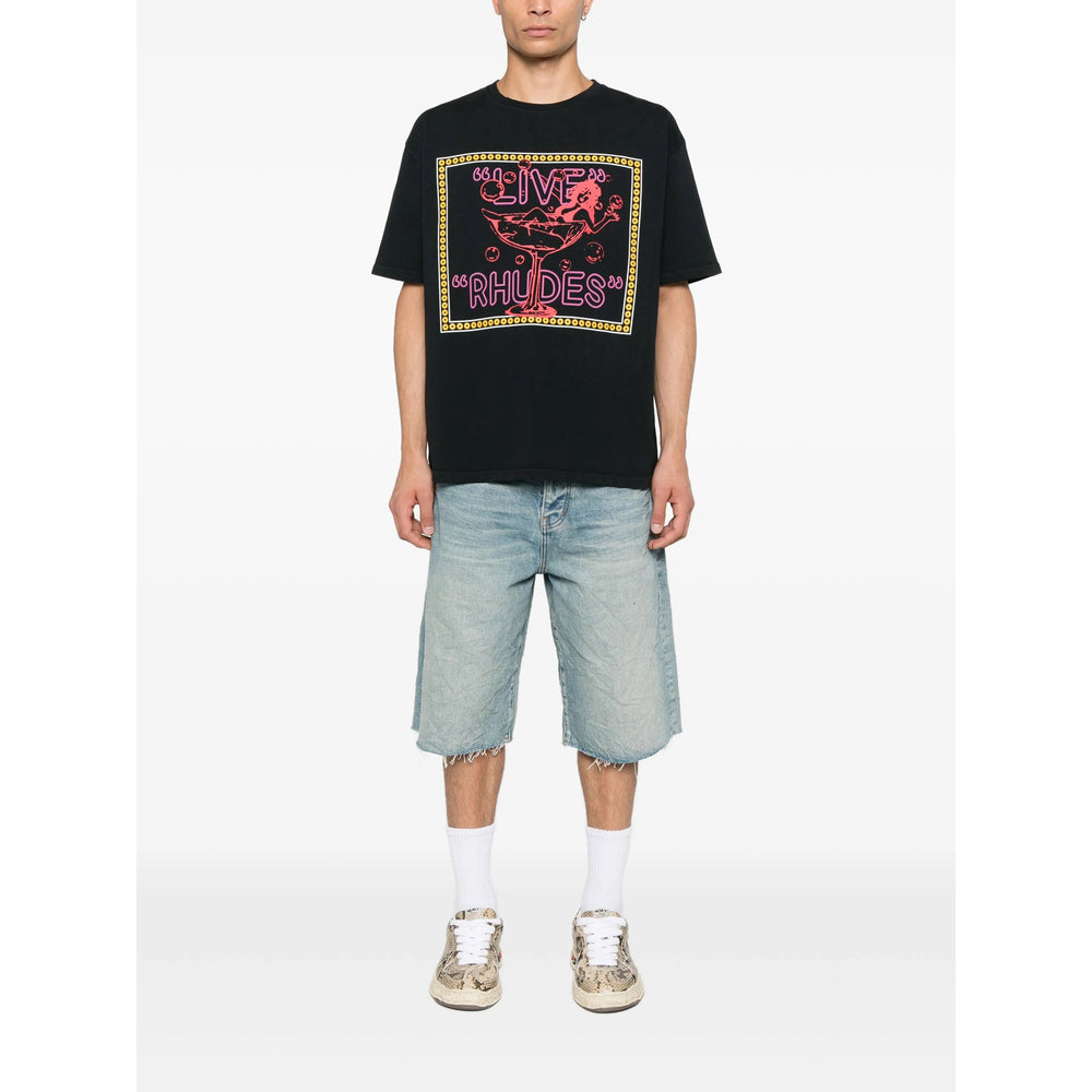 Rhude T Shirt - Nero | 0b2c5e1c3b5049fc7a29dee48ea1dc416d7f96a9