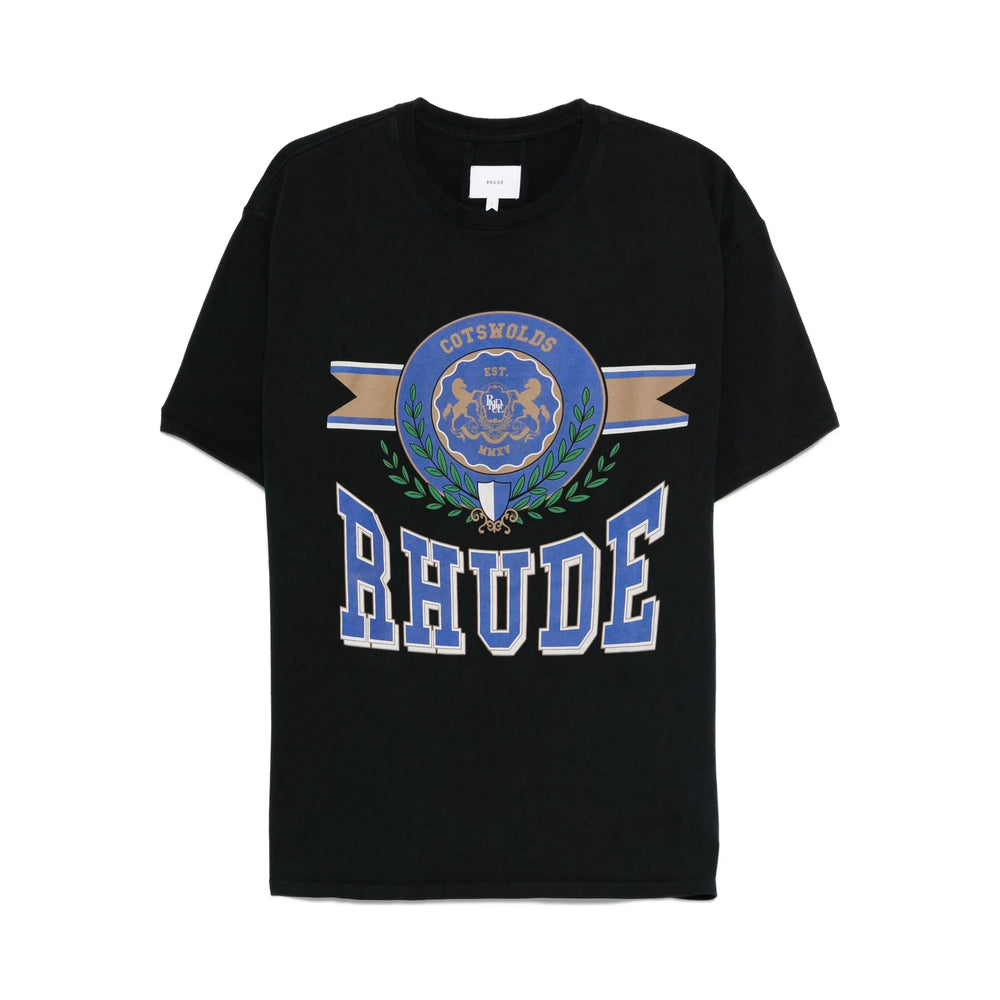 Rhude T Shirt - Nero | f851a8f77c716c32c0c241836b2dd9b60f8dfa4e