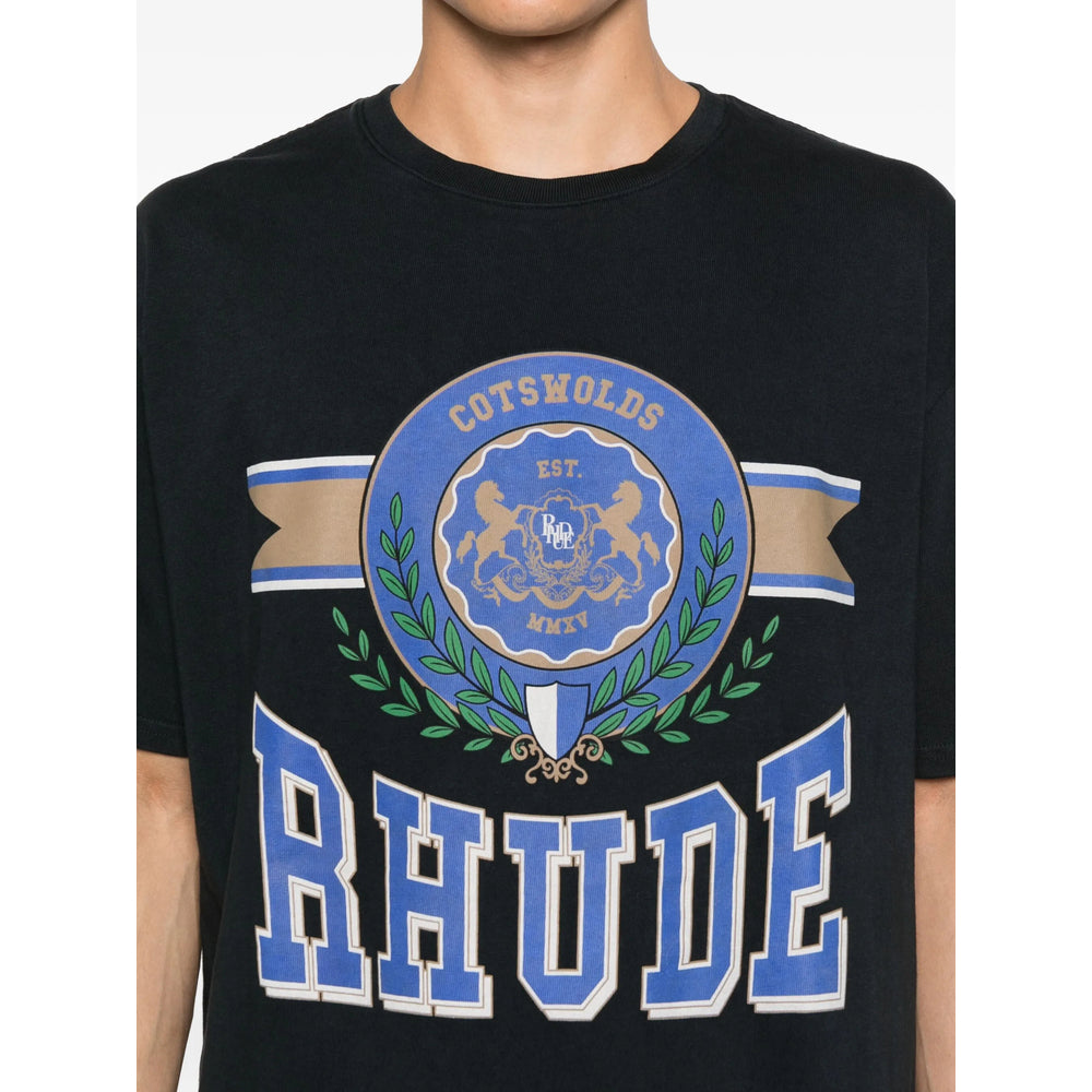 Rhude T Shirt - Nero | f93eb9f6df80d8792c79a84b2466c4e08d77ea22