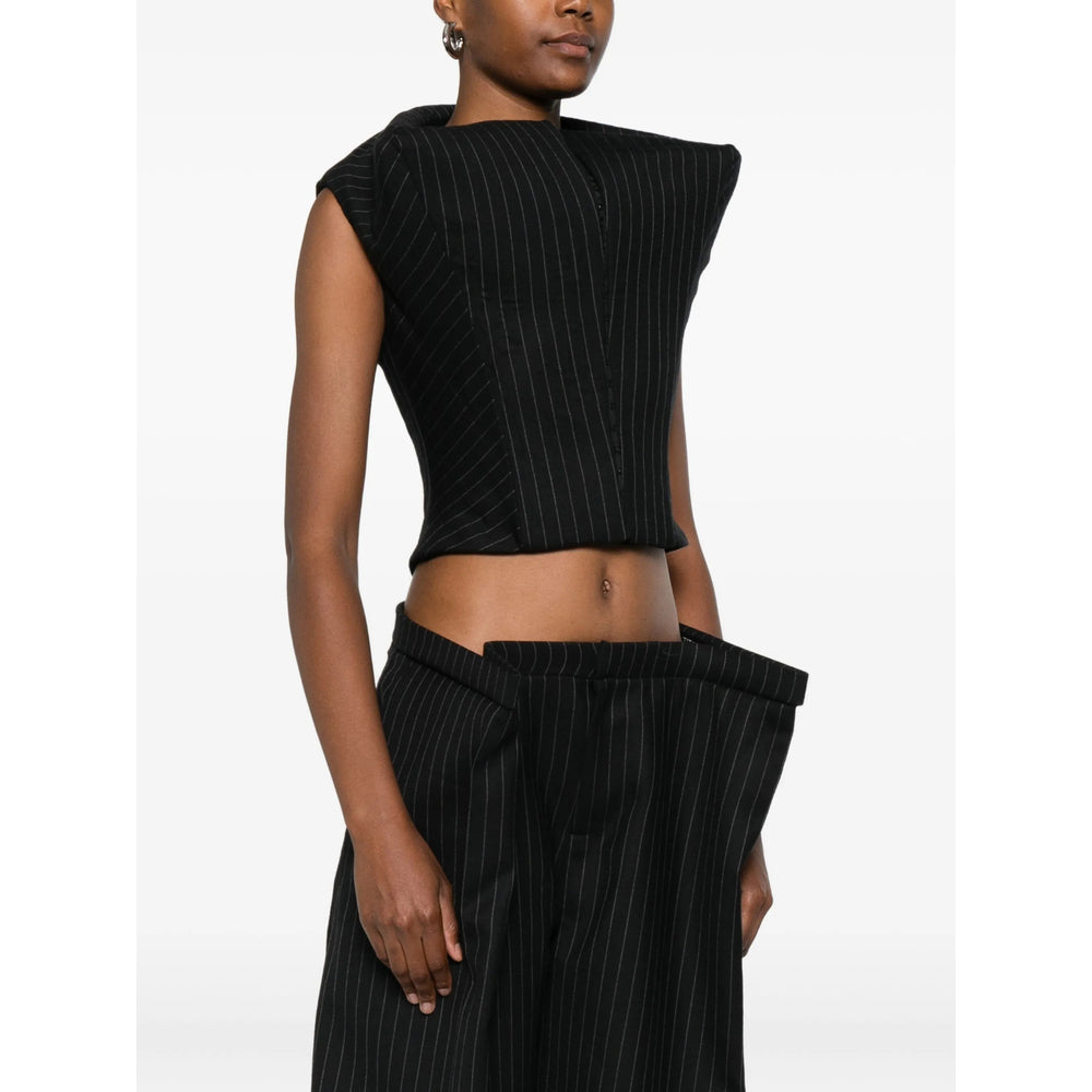 Duran Lantink Top - Nero | c92e7a086f0144d6ffc3ea49f1d11ade487e5334