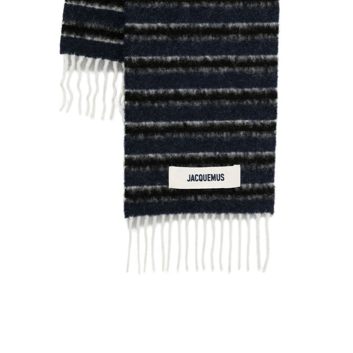 Jacquemus Scarves - Blu, Nero | d38741002fbe747ac3bcd84be6aa857ceccb4093