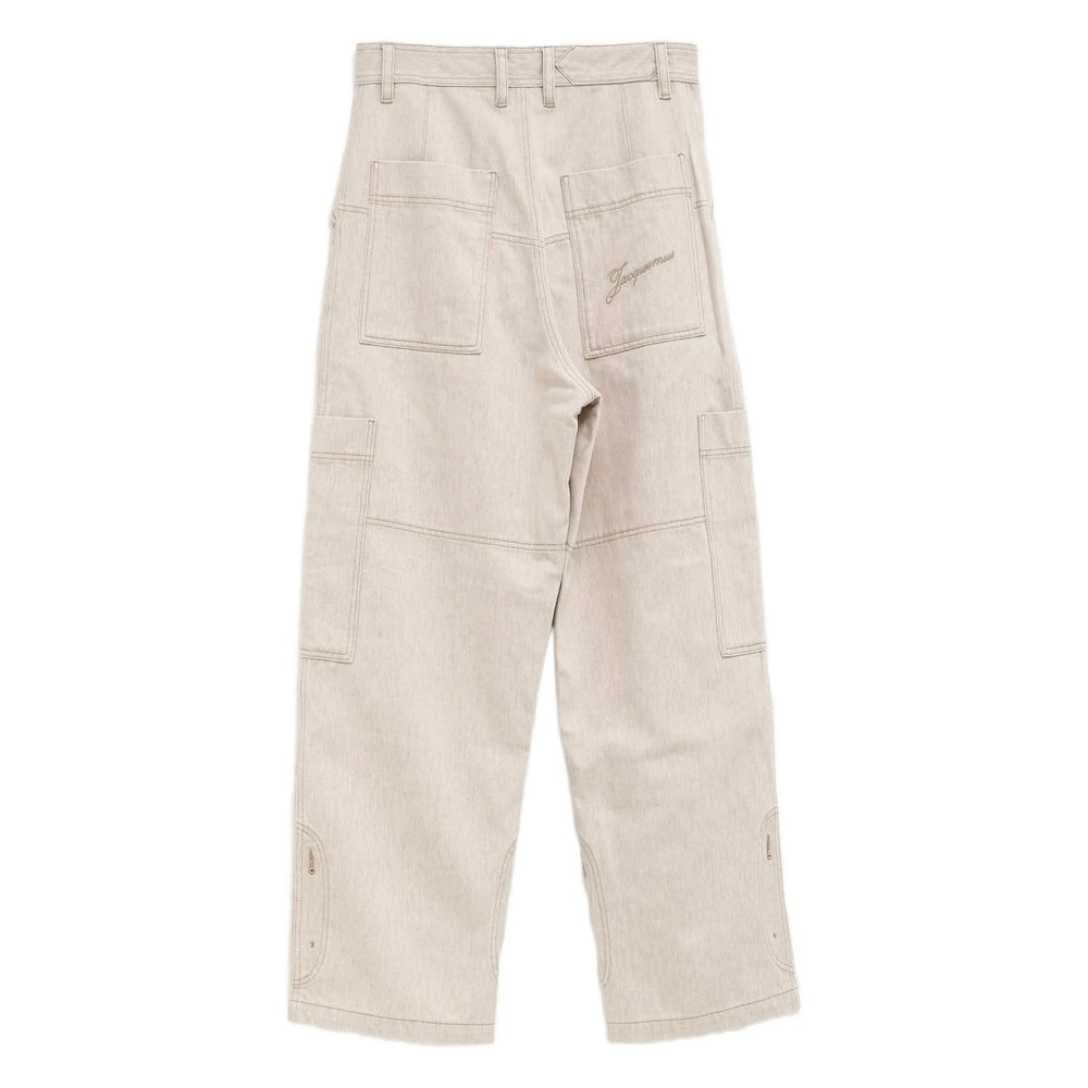 Jacquemus Jeans - Neutro | 4a3b53e0d5d249106296e396efd96a5b27f2b866