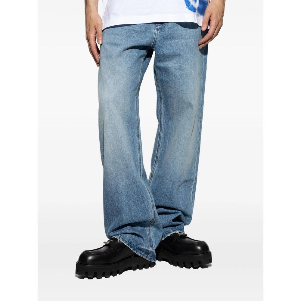 Jacquemus Jeans - Blu | 1574c98788a4ae3a43fdc1f226ca61a10b47f902