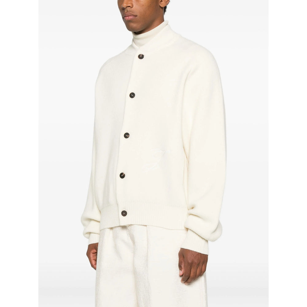 Jacquemus Maglioni - Bianco | 8bbd3ccffe0871a6a1e52caa926e613914a52972