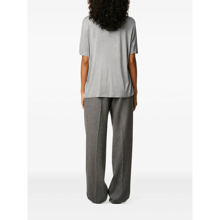 Ami Paris T Shirt - Grigio | a86d9aee54eea80e31338b9a5840a0bb829a39ab