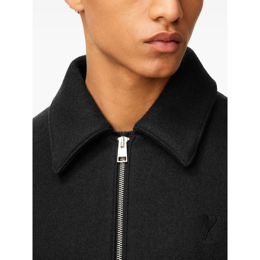 Ami Paris Outerwears - Nero | f3e50e15046917b2f0f01ad67e994aba8c6d495f