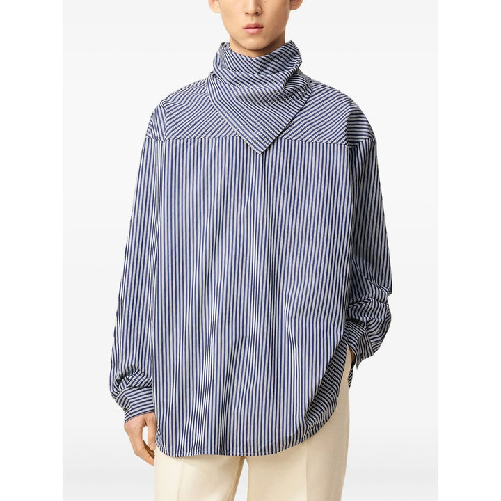 Ami Paris Top - Blu, Bianco | 72142ef2da7145f7f80e78a744fdb96111a9a693