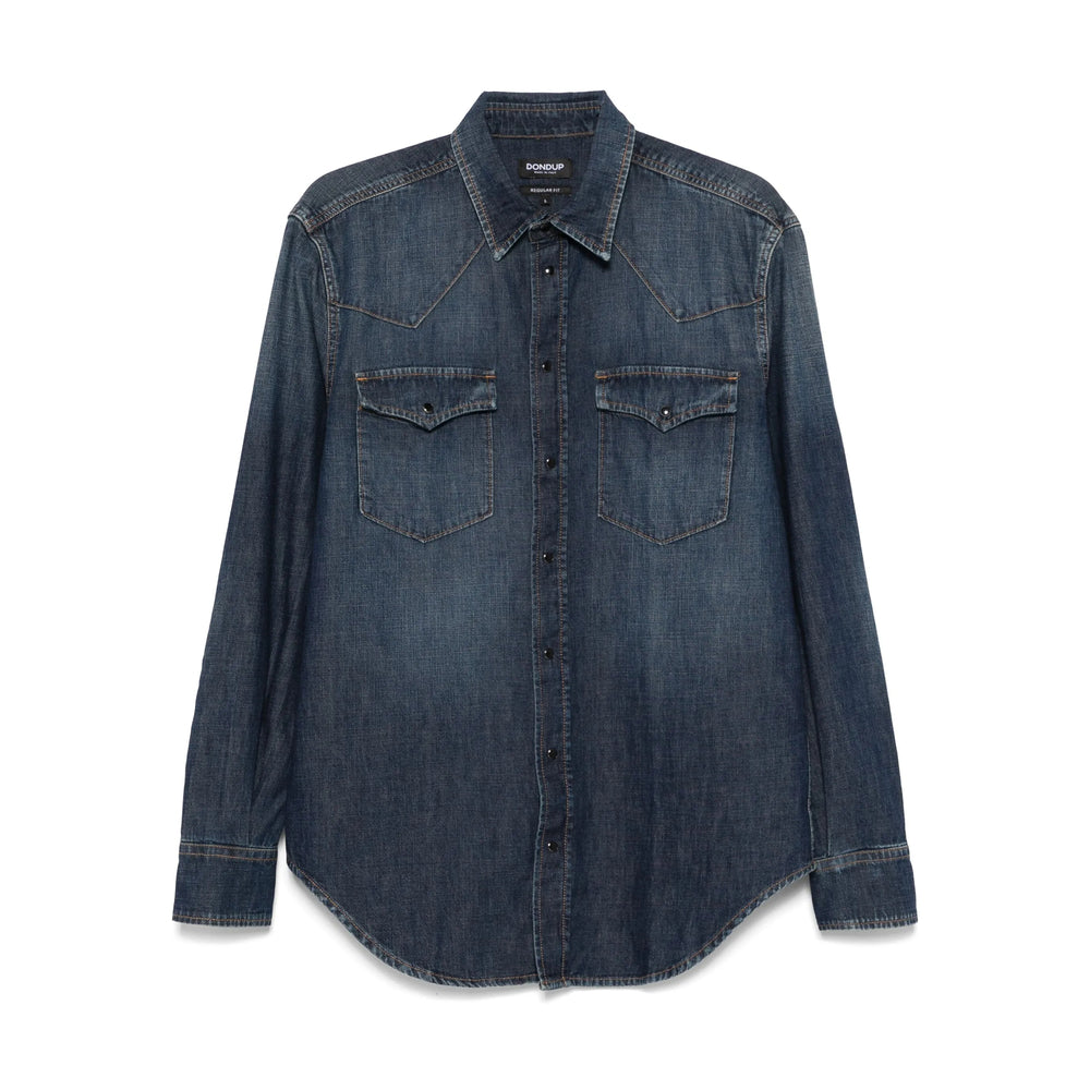 Dondup Camicie - Blu | 4853bb6c6c4e9afc5cc3a57e3933b8da932a4547