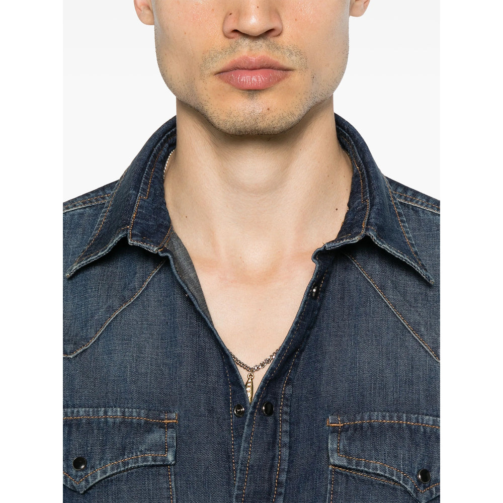 Dondup Camicie - Blu | db9abca42324d777088a97ec795c7e74fdc35beb