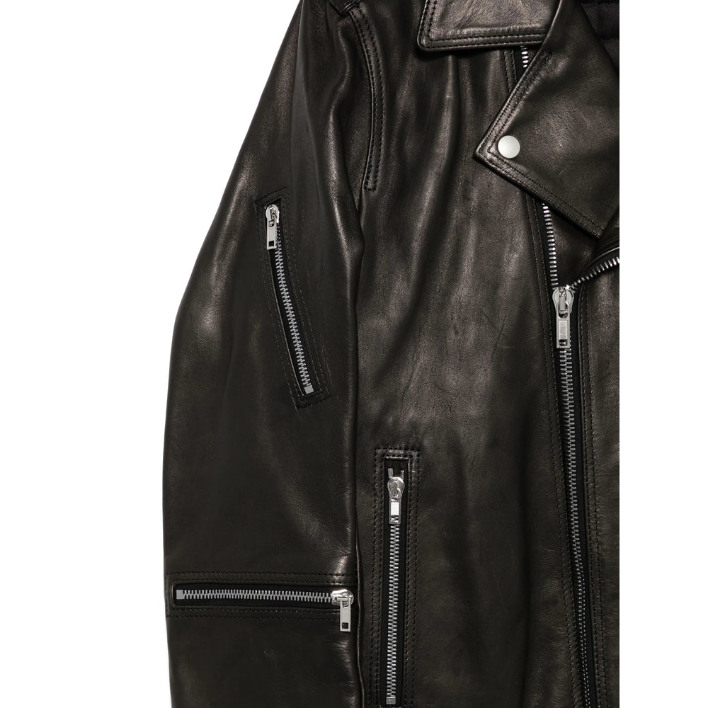 Rick Owens Leather Outerwears - Nero | 5166b2f2b9bc601e48472cfdc21537cf98f1e398