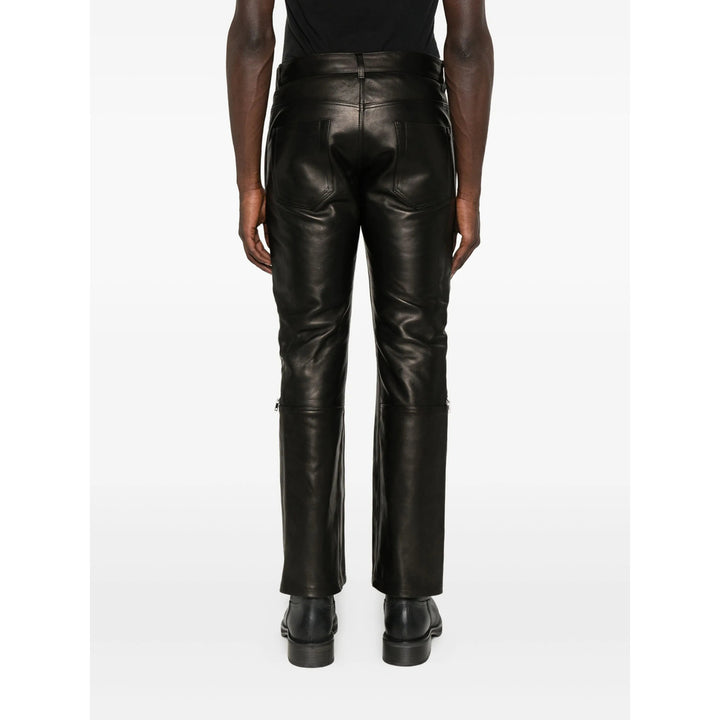 Rick Owens Leather Pants - Nero | 0d406c56f015aad14807ba627ede8a010200fe8d
