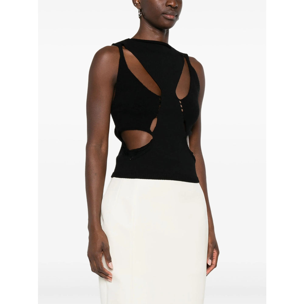 Rick Owens Top - Nero | ec91572d34385dce94bb030ce5e7e7d9b49a7bc4