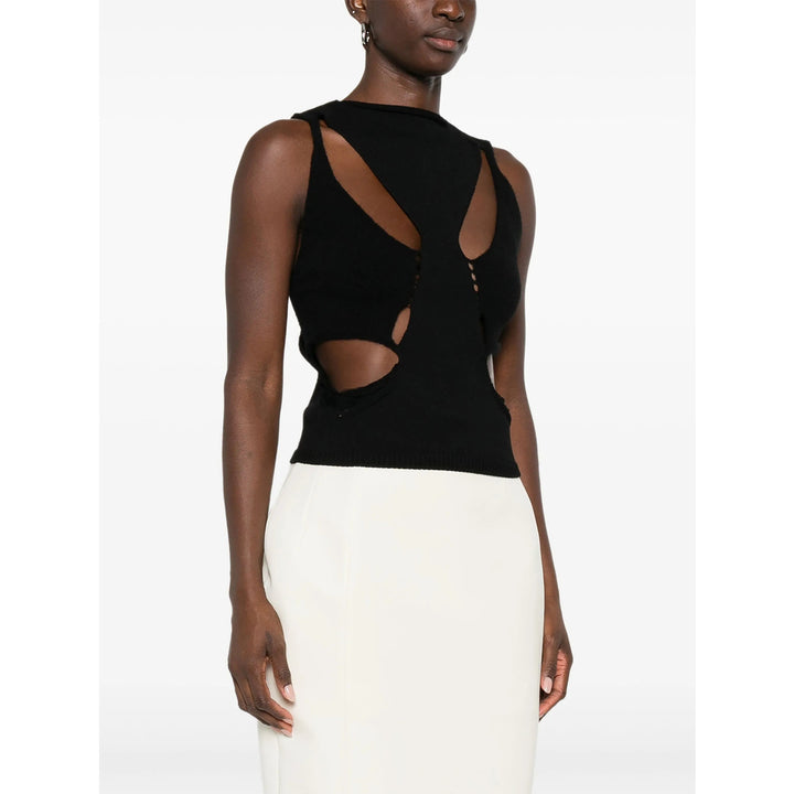 Rick Owens Top - Nero | ec91572d34385dce94bb030ce5e7e7d9b49a7bc4