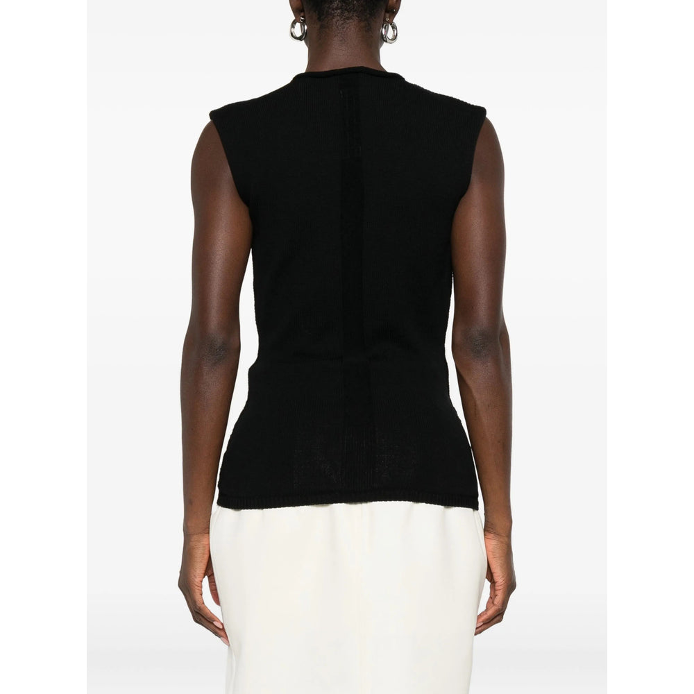 Rick Owens Top - Nero | f44793f60153e56e378c2e8d59b89f820d141923