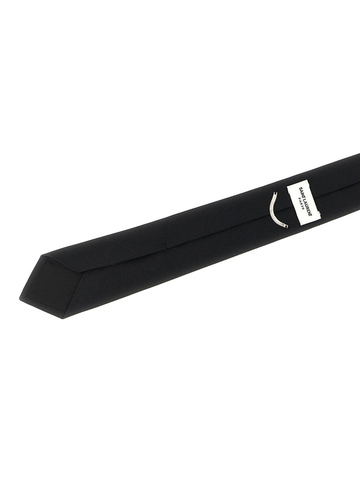 Saint Laurent Reps Bio 5 Cravatte - Nero | 0f96fefdd355967a23ceb17a333a637dedcfae94